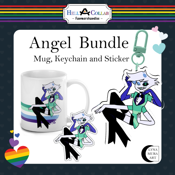 Angel Dust Bundle || Hell-a-Collab Pride Collection