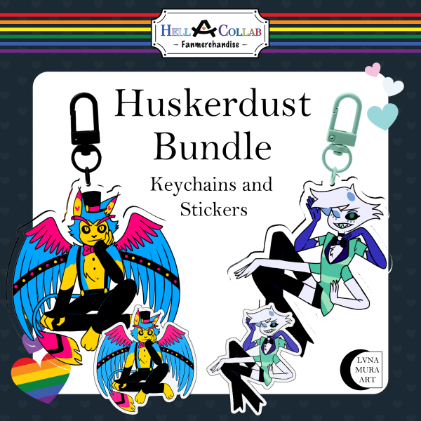 Huskerdust Bundle || Hell-a-Collab Pride Collection