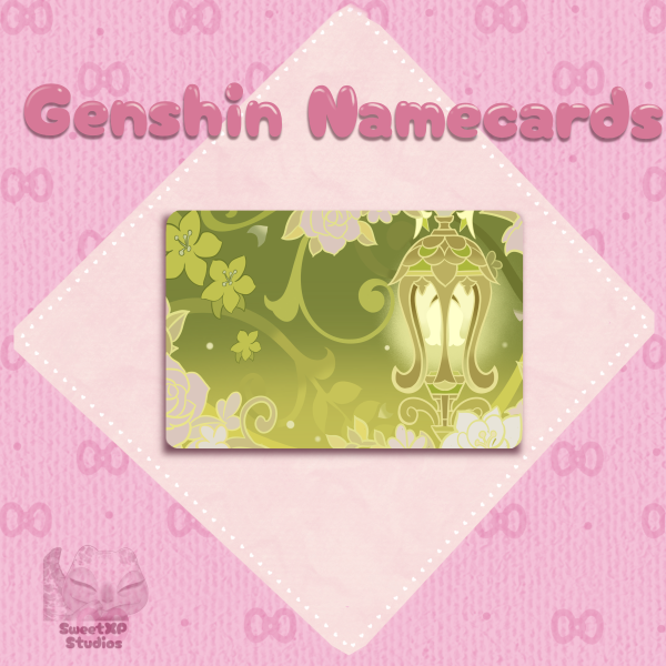 Emilie Genshin Impact Pearl Paper Photocards