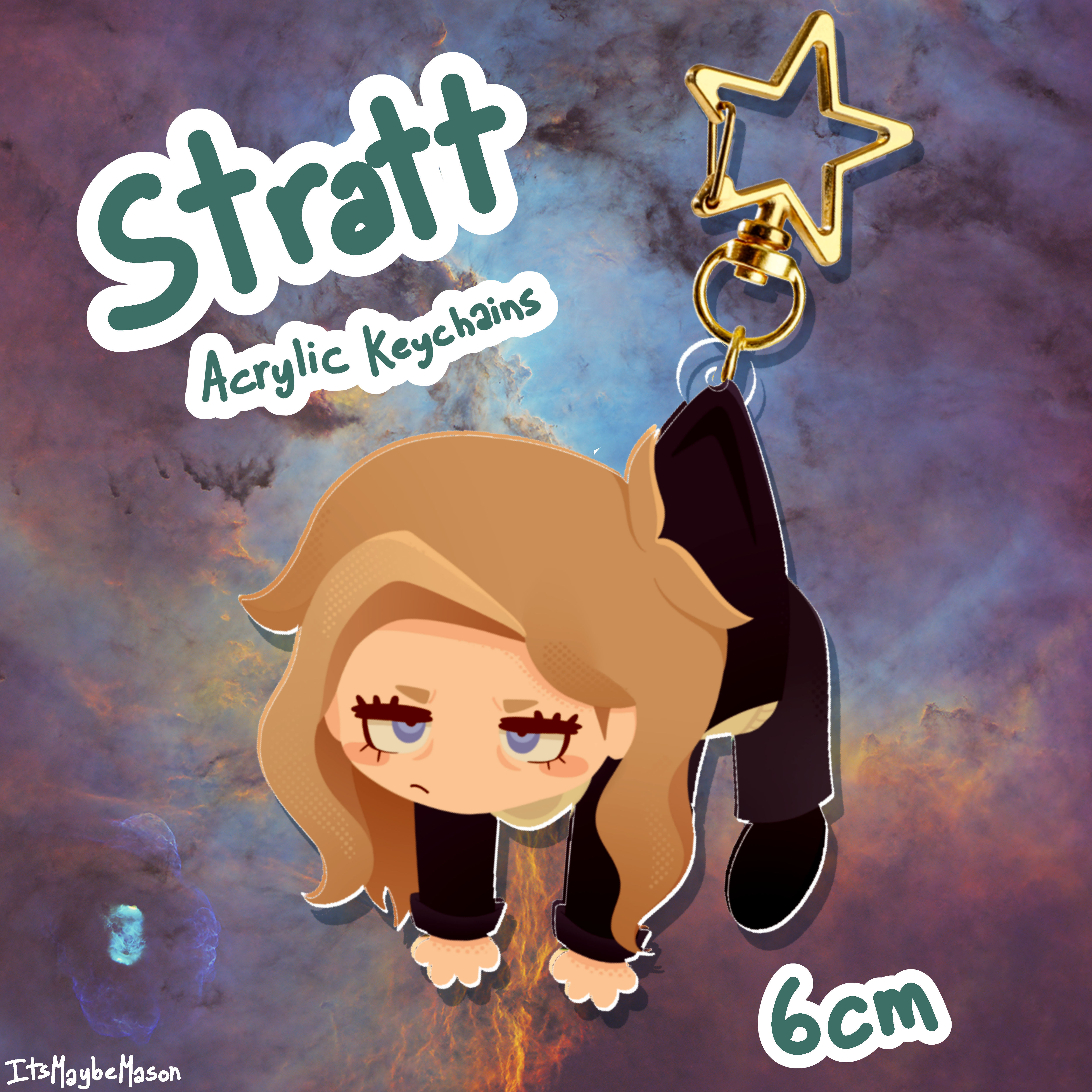 Eva Stratt Project Hail Mary Acrylic Keychain