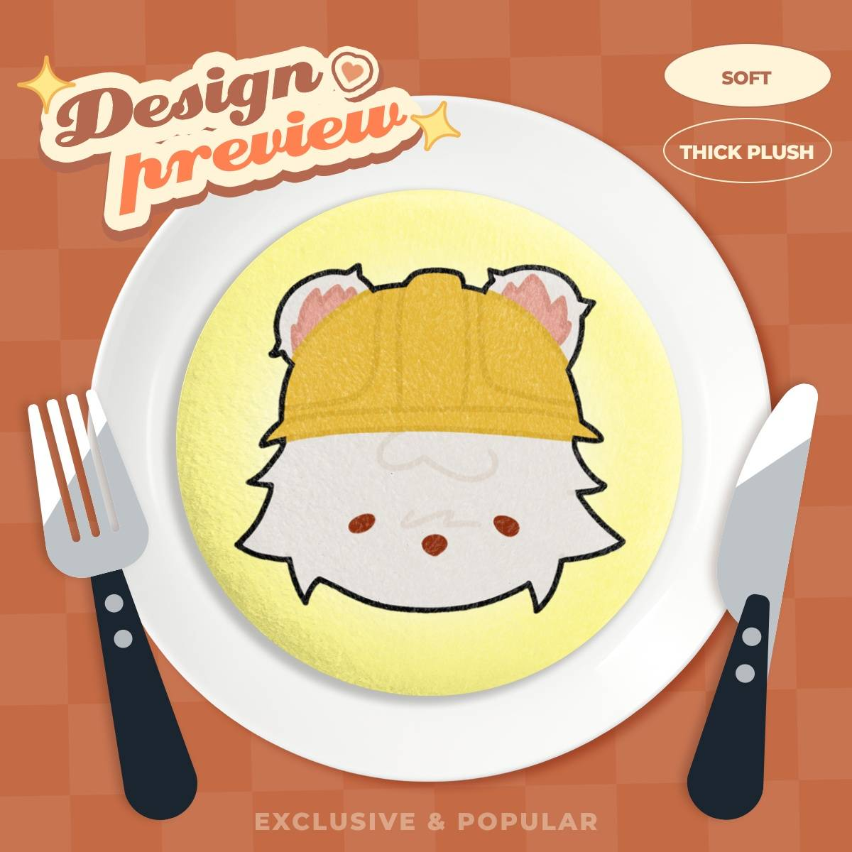 QSMP Pepino Plush Badge