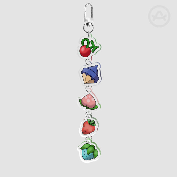 Berries Keychain
