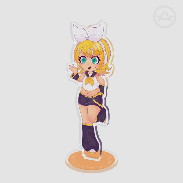 Vocaloid Kagamine Rin Clear Acrylic Standee