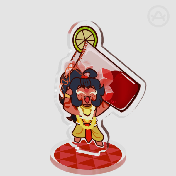 Smoked Paprika Paloma Standee