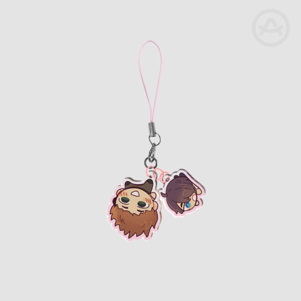 Cherry Magic!! Acrylic 2-Piece Phone Charm