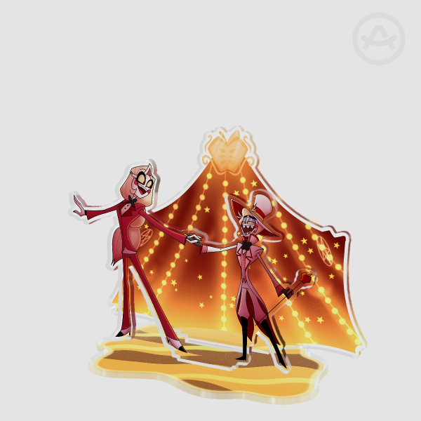 Lucifer and Charlie Fathers Day Standee