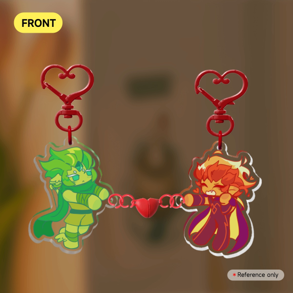 FireWind CRK Acrylic Magnet Keychains