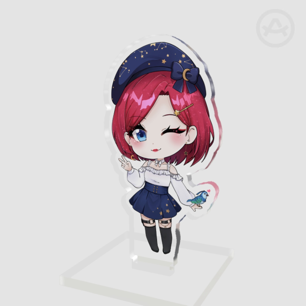 (SMALL version) - Clear Acrylic Standee - Cosmic Messenger