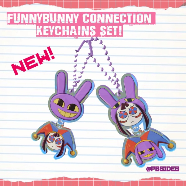 Funnybunny Connection keychains 