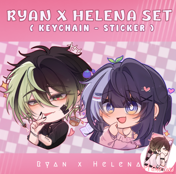 Ryan And Helena Set ( GIFT CARD RYAN )