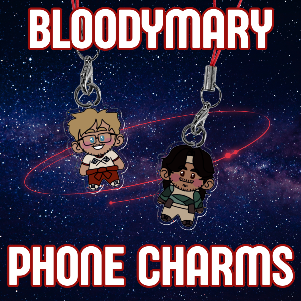 BloodyMary Phone Charm Set