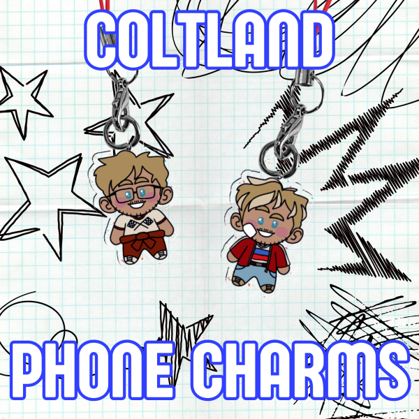 Coltland Twins Phone Charm Set