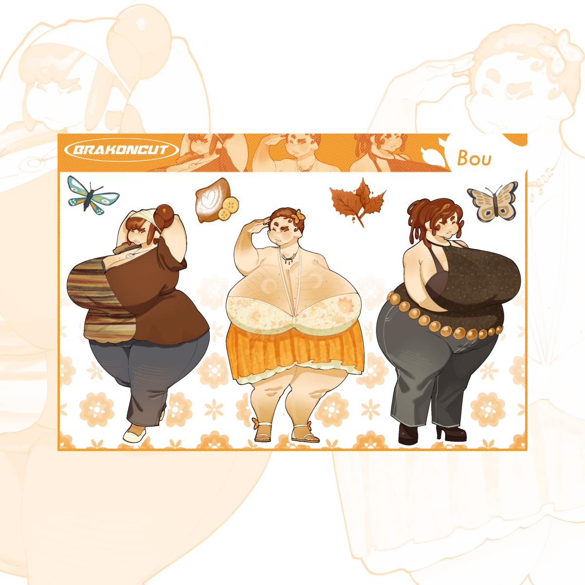 Bou Sticker Sheet