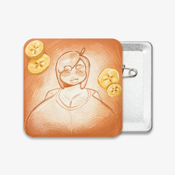 Bou Beignet Plush Badge