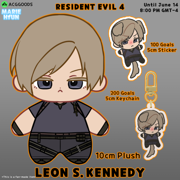 RE4 Leon S. Kennedy Plushie