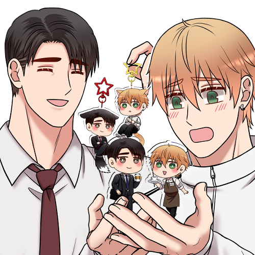 kazumaro-Hi! I'm Kazumaro, the author of BL series "I'll Be in Your Care" and "I'll Be in Your Care Once Again" on Webtoon & Tapas. You can find merch of my series here!