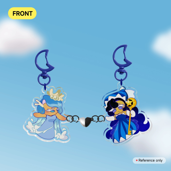 SeaMoon CRK Acrylic Magnet Keychains