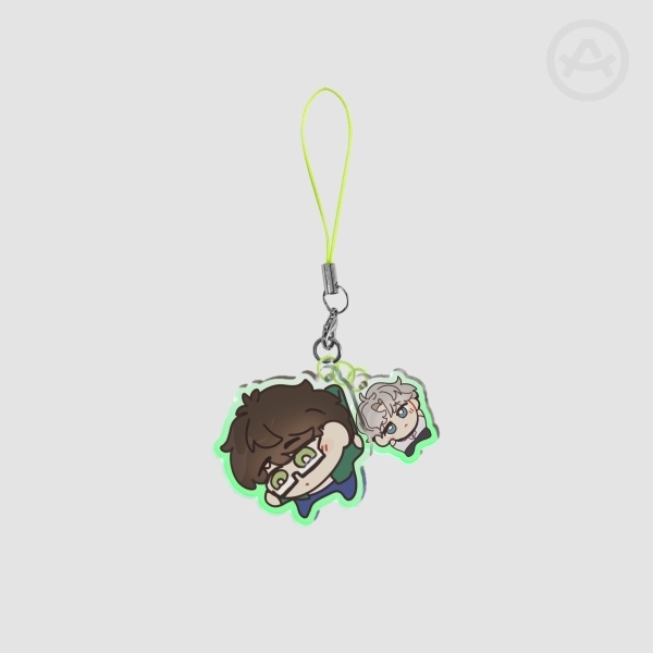 Nerd Project Acrylic 2-Piece Phone Charm