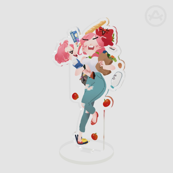 Catsup on Top Standee - Pepper family