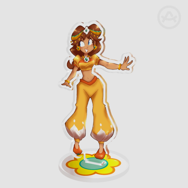 ⋆˙⟡ Daisy "Oasis" - Acrylic Standee - Mario Kart World ⋆˙⟡