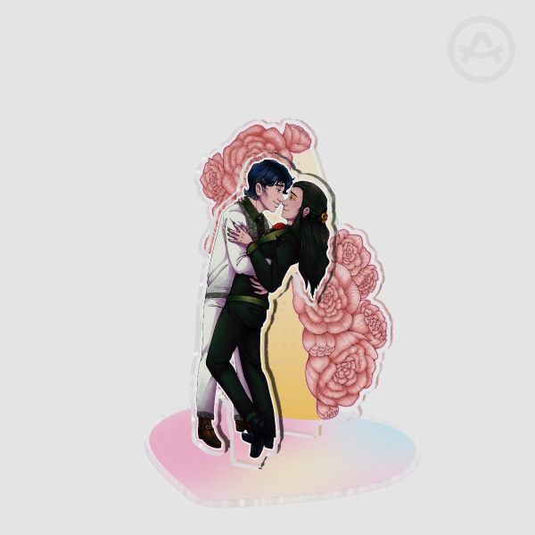 Jor and Miach First Dance Clear Double Acrylic Standee