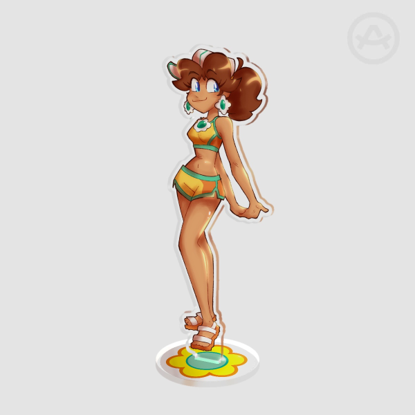 ⋆˙⟡ Daisy "Swimwear" - Acrylic Standee - Mario Kart World ⋆˙⟡