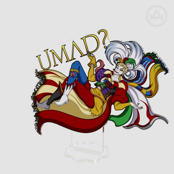 UMAD? Kefka Clear Acrylic Standees