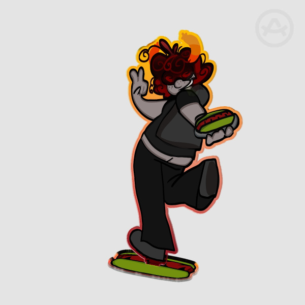 diemen xicali Colored Edge Acrylic Standee!