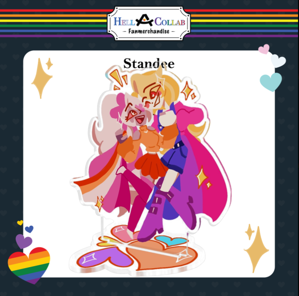 CHAGGI Standee (Charlie x Vaggi) || Hell-a-Collab Pride Collection Hazbin Hotel