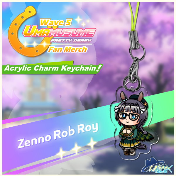 [Umamusume] Zenno Rob Roy Acrylic Charm Keychain