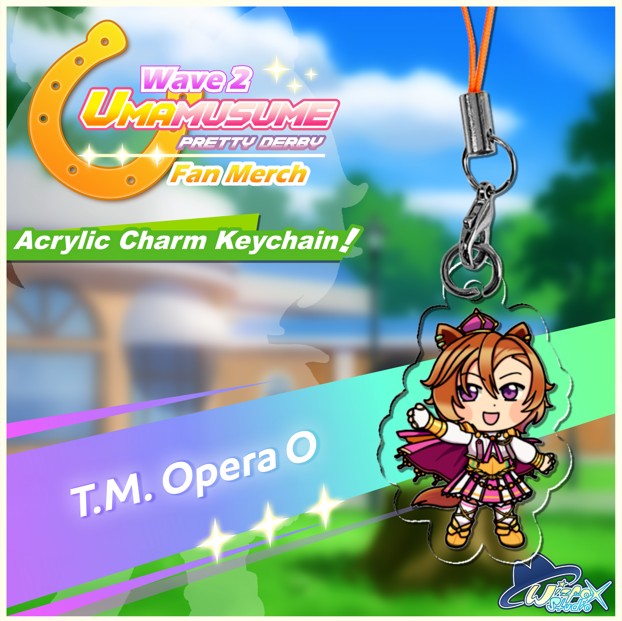 [Umamusume] T.M. Opera O Acrylic Charm Keychain