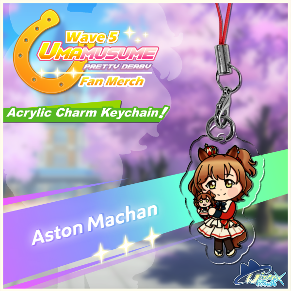 [Umamusume] Aston Machan Acrylic Charm Keychain