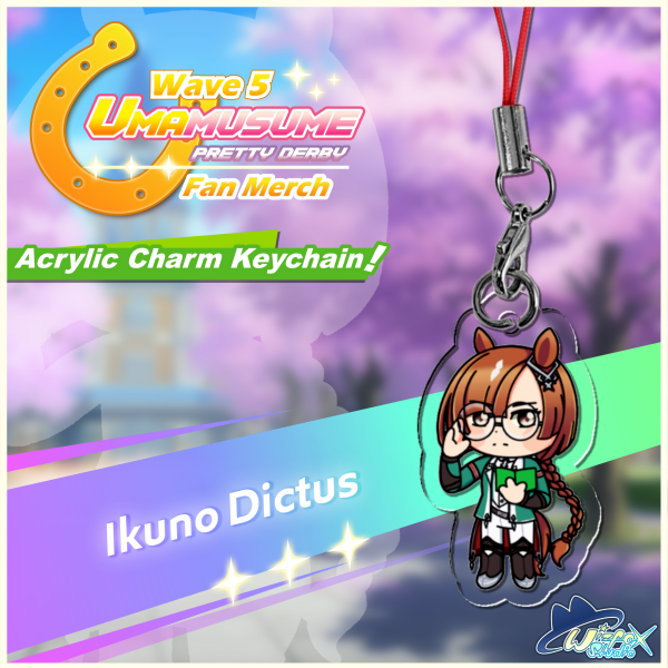 [Umamusume] Ikuno Dictus Acrylic Charm Keychain