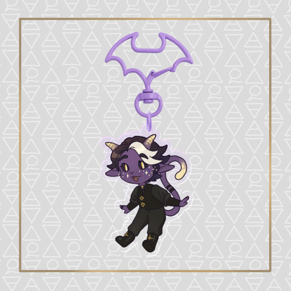 Phantom Ghoul Acrylic Keychain