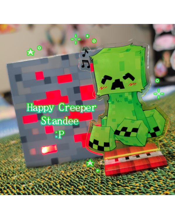 Happy Creeper Standee