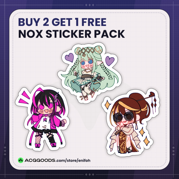 NOX Arri Virtual Sticker Set