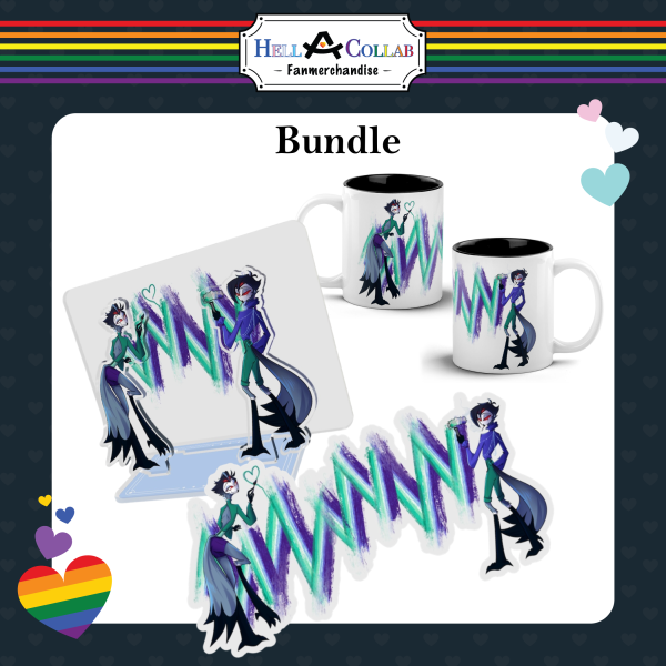 Stolas | Gay Flag | Bundle || Hell-a-Collab Pride Collection