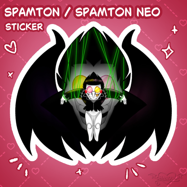 Spamton/Sneo Sticker