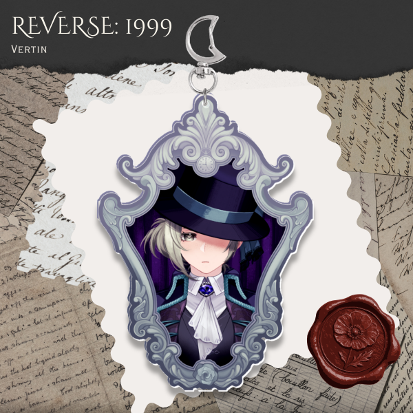 [Reverse: 1999 Portrait Series] Vertin Keychain