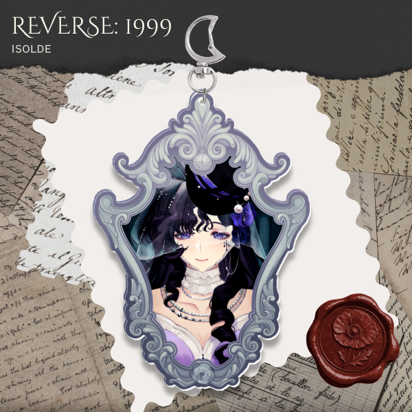 [Reverse: 1999 Portrait Series] Isolde Keychain