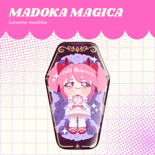 [Puella Magi Madoka Magica] Madoka Kaname Coffin Badge