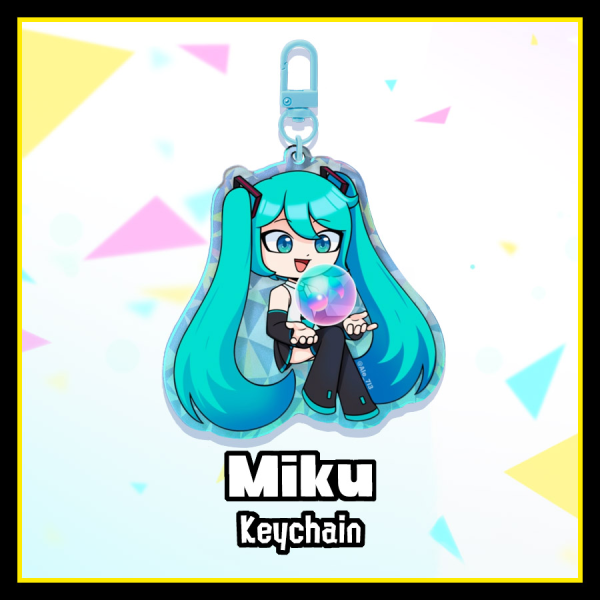 Miku keychain