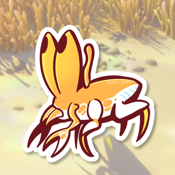 Subnautica 2: Periscopic Clowncrab Sticker