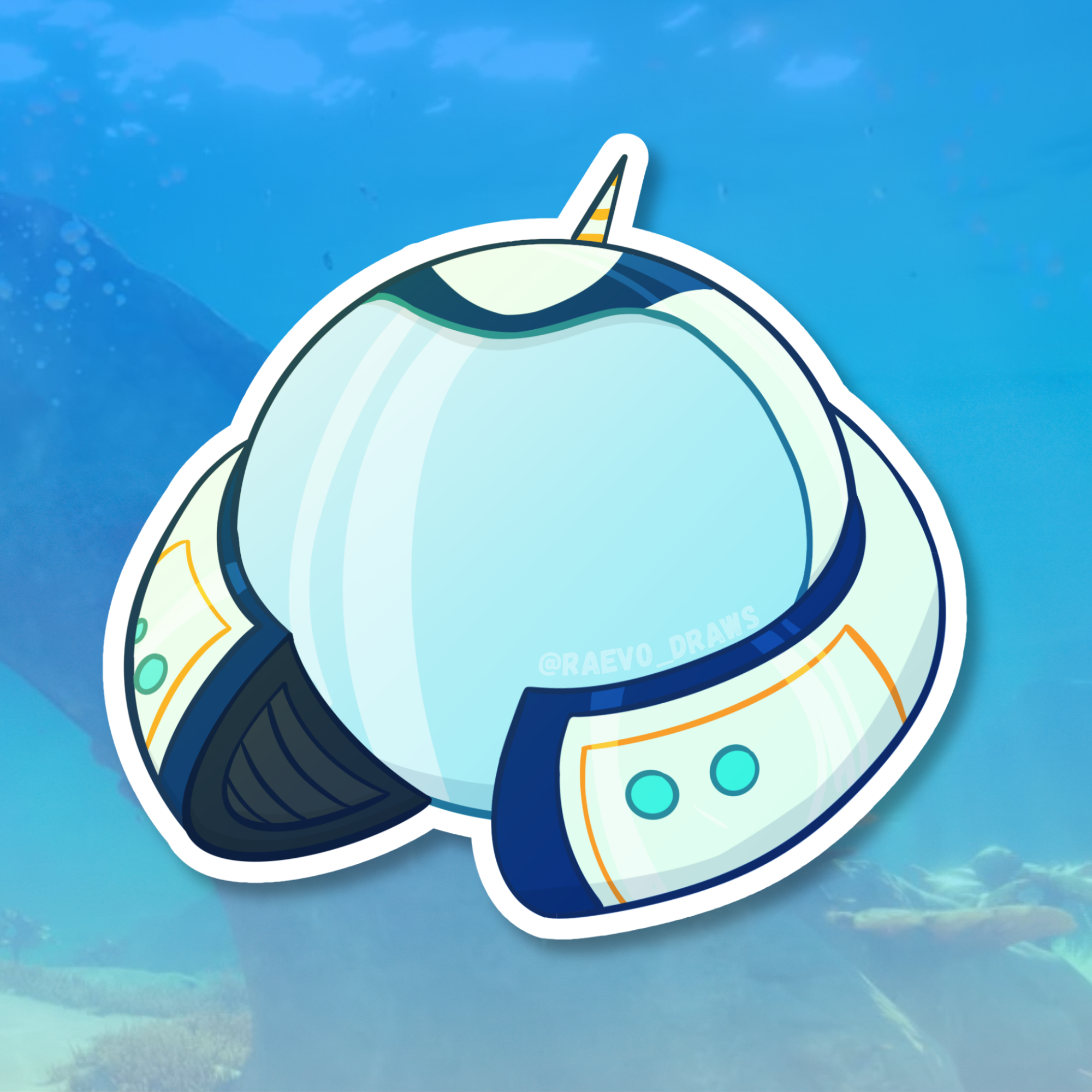 Subnautica: Seamoth Sticker