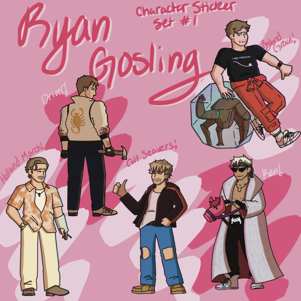 Goslings Sticker set # 1