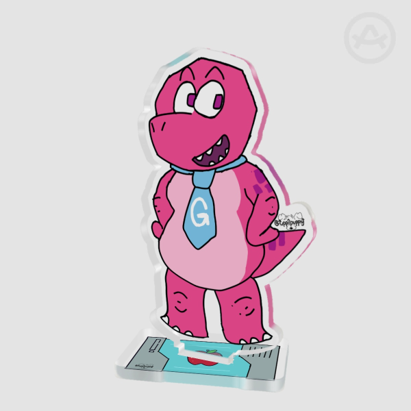 Gobbles Gameoverse Fanart Standee