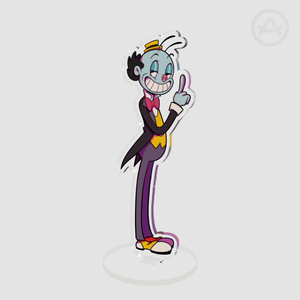 Mr Ringa A Ding Clear Acrylic Standees