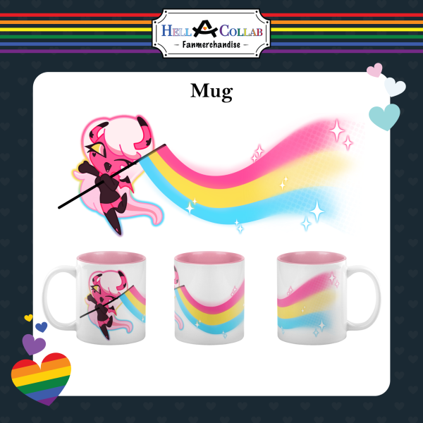 Verosika Pansexual Pride Mug Hell-A-Collab
