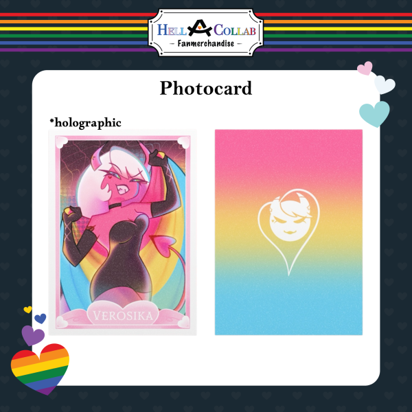 Verosika Pansexual Pride FanCard Hell-A-Collab