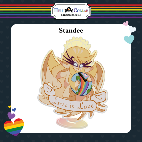 Love is Love Speaker Standee - Hell-A-Collab Pride Collection